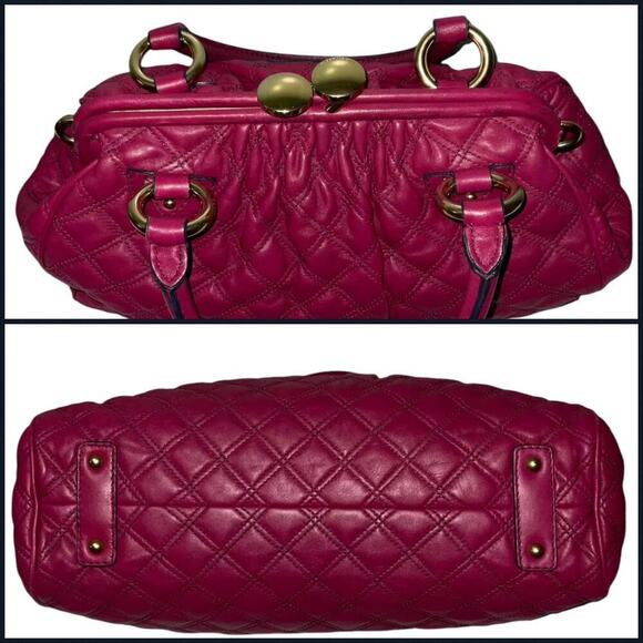 MARC JACOBS Quilted Leather Stam Bag - Picture 6 of 16